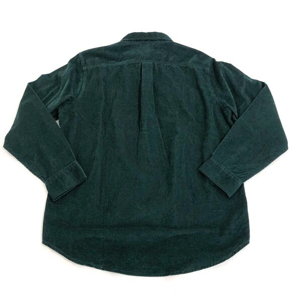 Land's End Mens Long Sleeve Corduroy Shirt - Picture 7 of 10